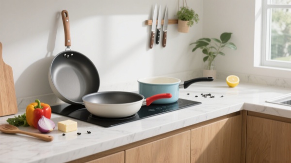 Hard-anodized aluminum and ceramic coating cookware