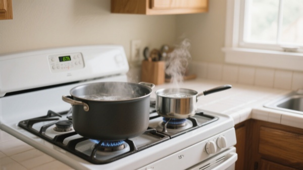 Larger pots with wider diameters 12–15 inches can actually be more fuel-efficient
