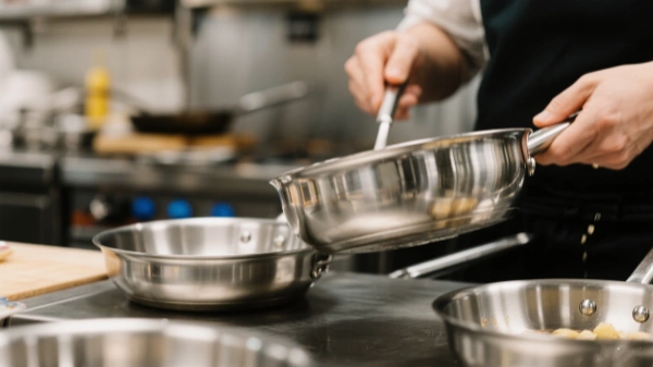 in restaurant kitchens using basic 18 8 pans