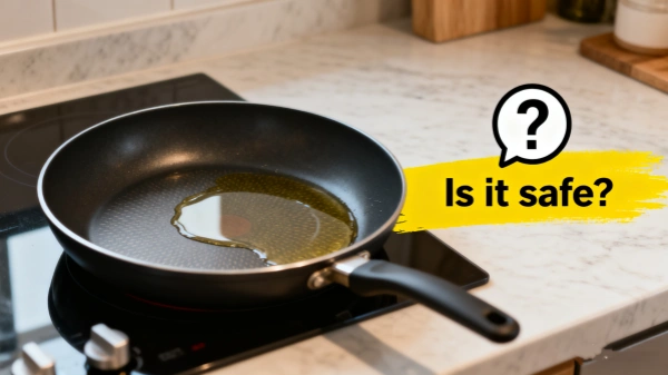 Is it safe to deep fry in a non-stick frying pan Is it safe to deep fry in a non-stick frying pan