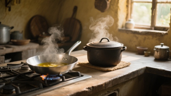 Die-Cast Aluminum vs Cast Iron Cookware
