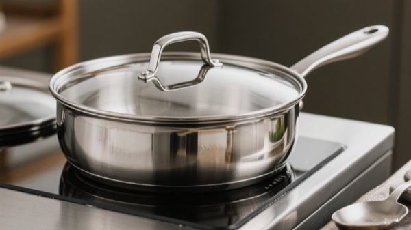 Tri-ply stainless steel cookware