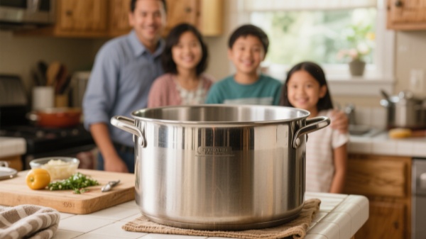 stainless steel stockpot for family