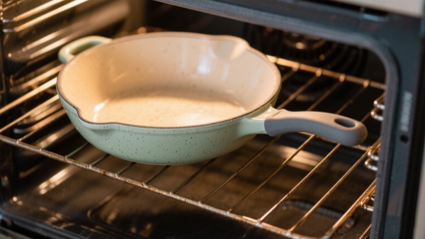 use the marble pan in the oven