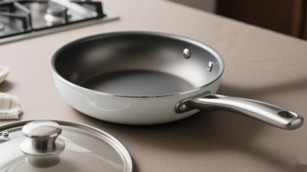Ceramic coatings cast aluminum cookware