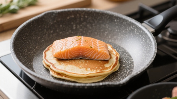 making pancakes or searing salmon with Granistone pans