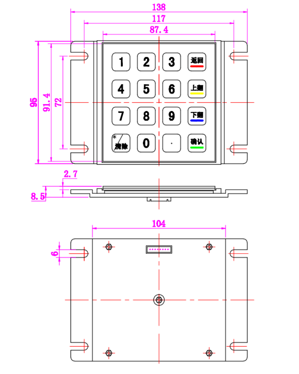 computer numeric keypad