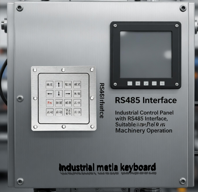 Customization industrial rs485 keyboard application