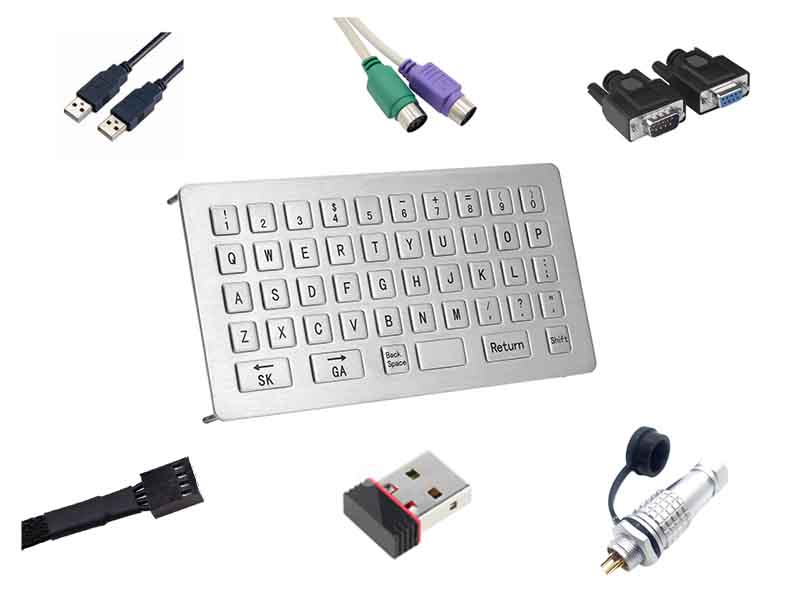 industrial panel mount keyboard