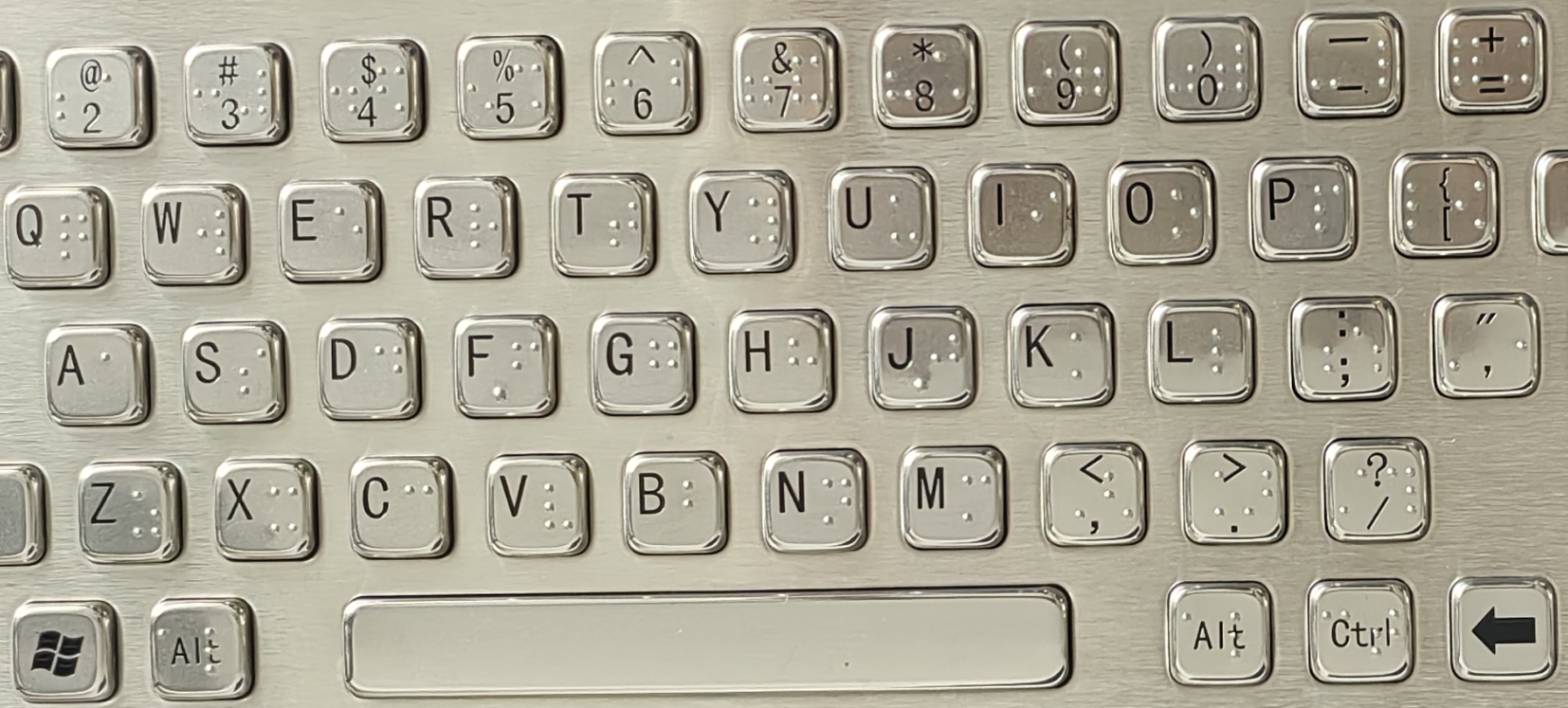 braille keyboard keys