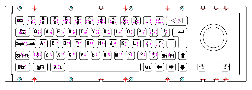 full size custom mechanical keyboard