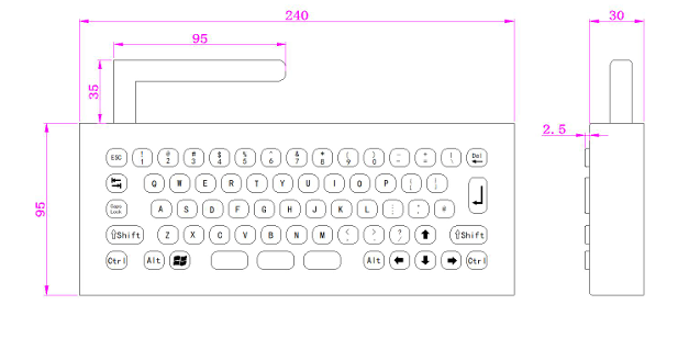 Metal wireless keyboard steelseries diagram