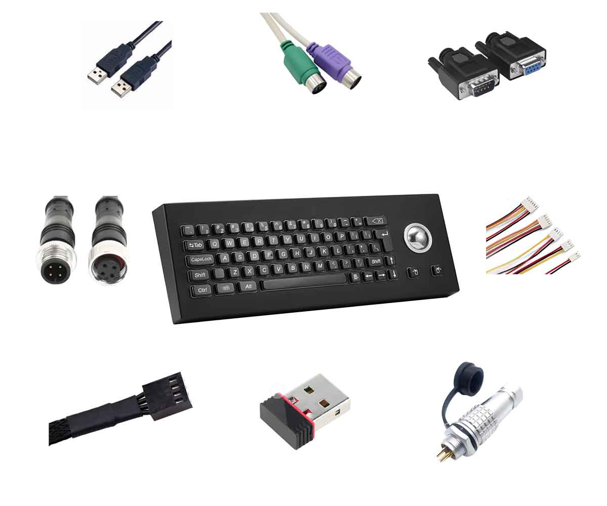 black custom mechanical keyboard interface