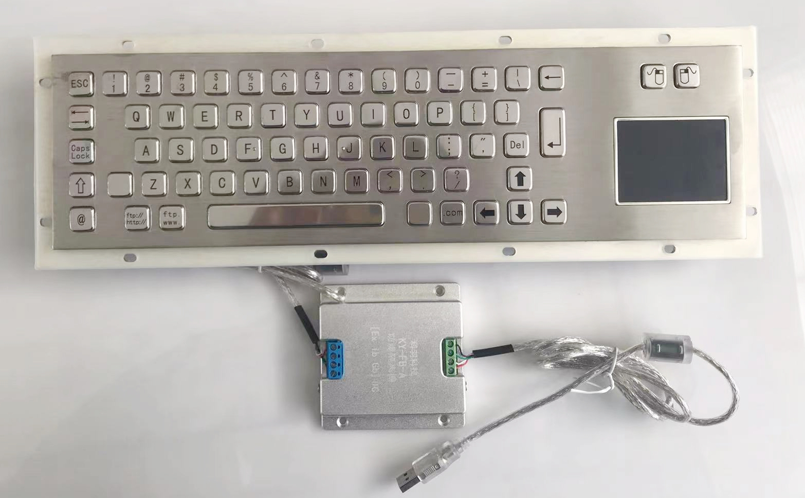KEYU IP65 metal keyboards,rugged explosion-proof metal keyboard