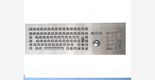Manufacturer of panel mount keyboard with trackball | KEYU