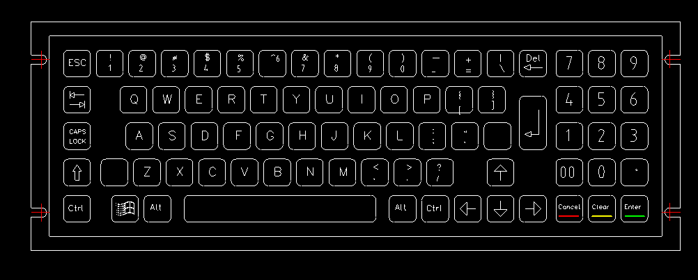 matlek keyboard english layout