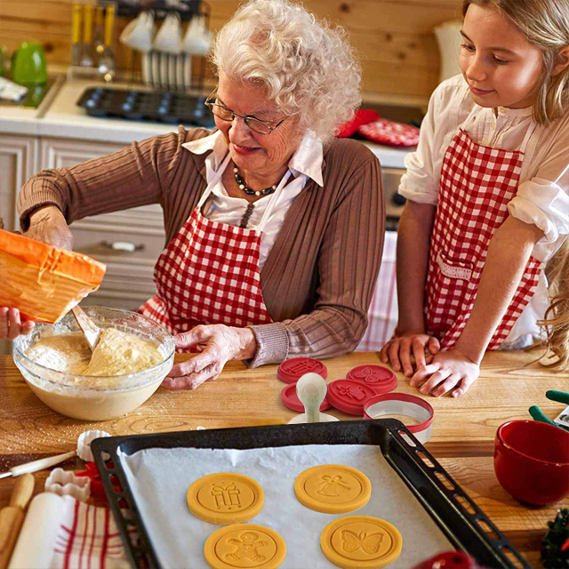 christmas cookie stamps