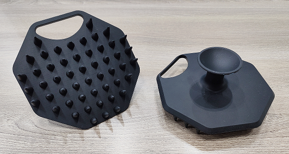 silicone hair brush