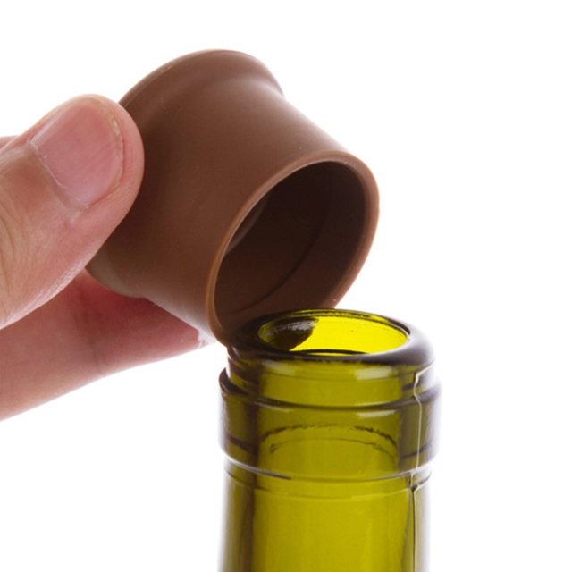 silicone wine stopper