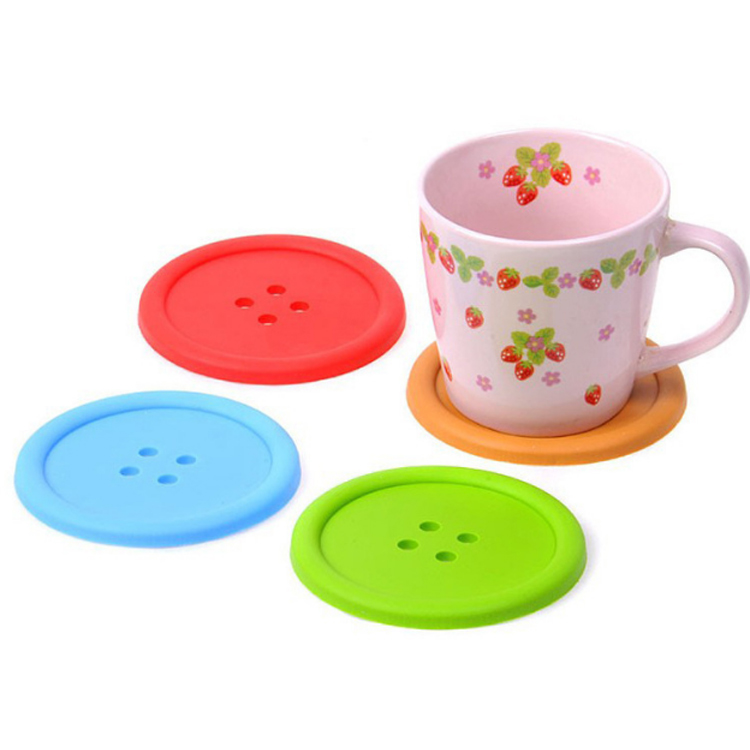 silicone drink coasters