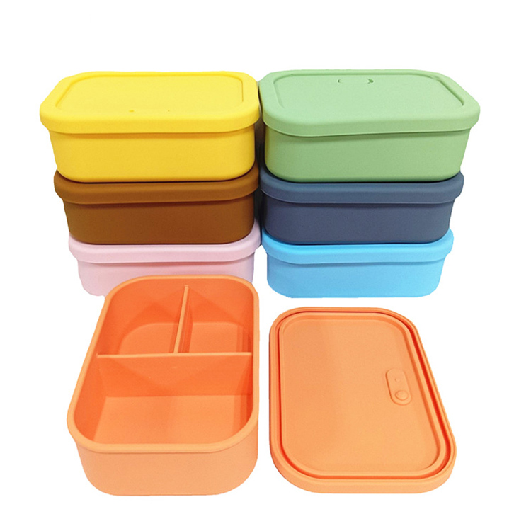 silicone bento lunch box