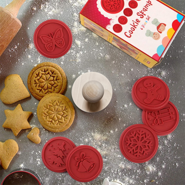 christmas cookie stamps