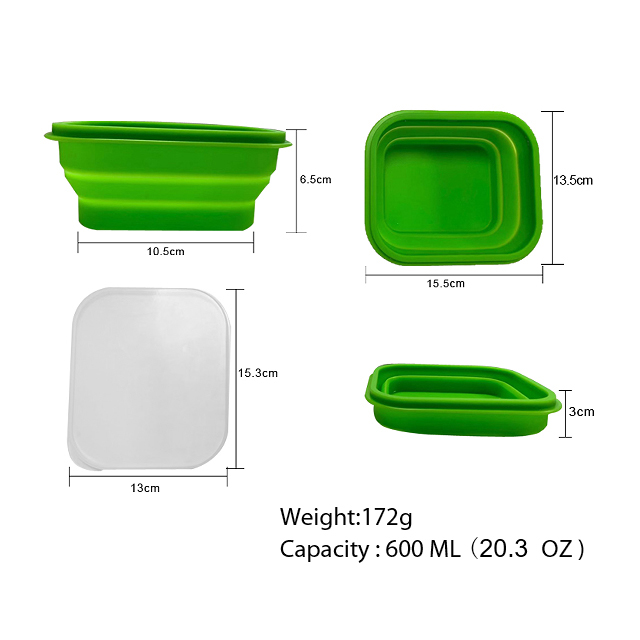 collapsible bento box