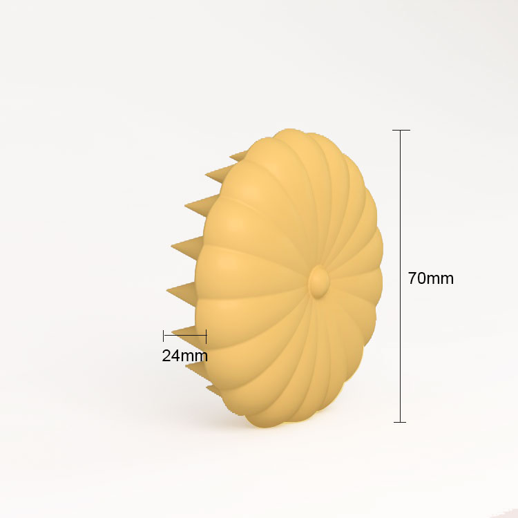 silicone hair scrubber