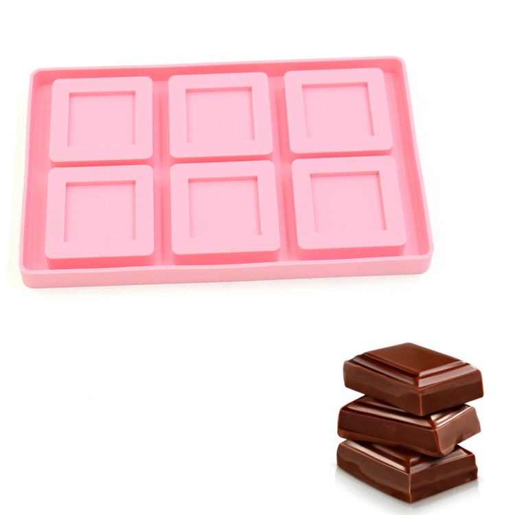 chocolate in silicone molds​