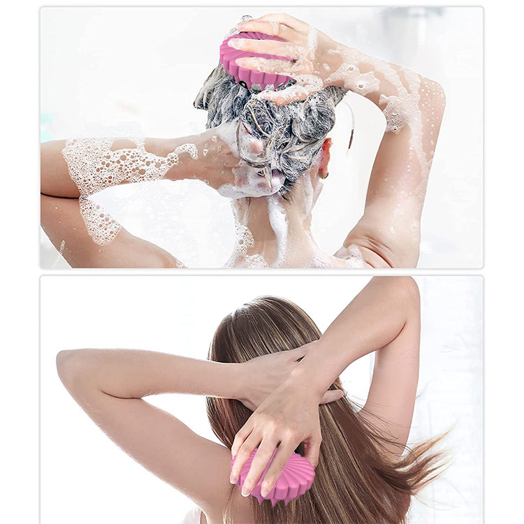 silicone scalp scrubber