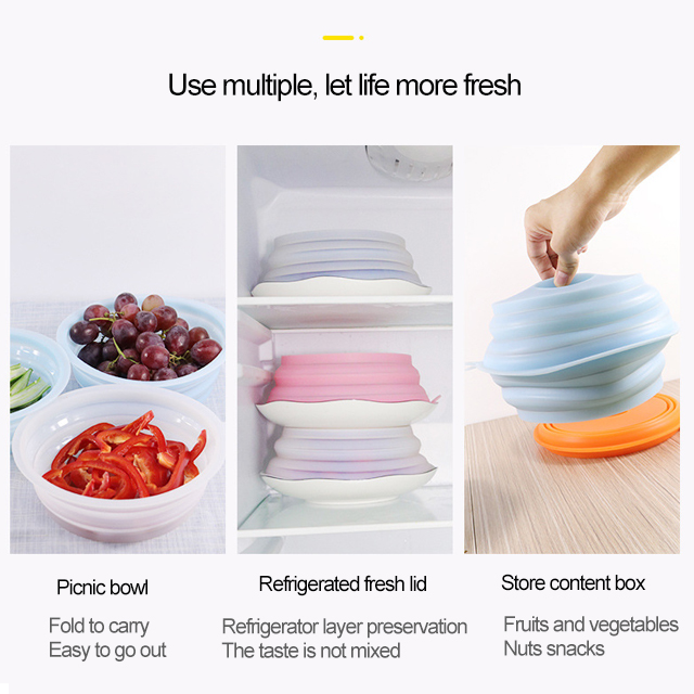 silicone bowl covers