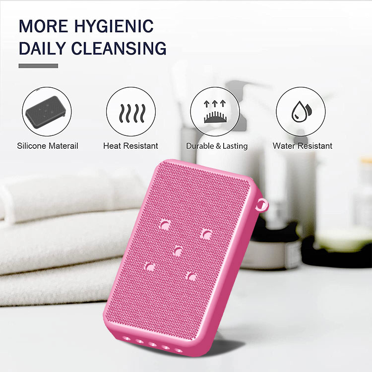 silicone bath scrubber