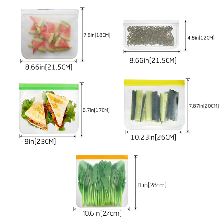 reusable freezer bags