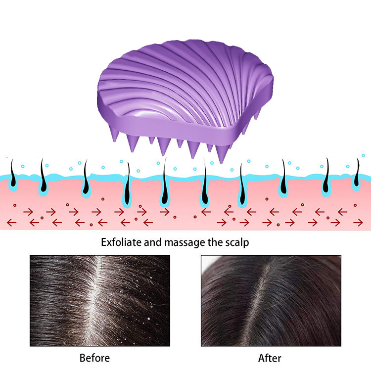 hair washing brush