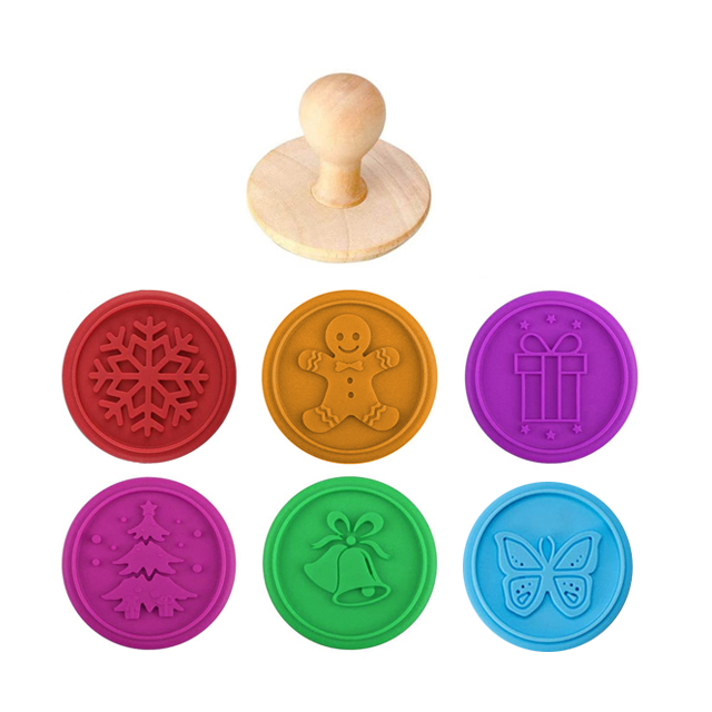 christmas cookie stamps