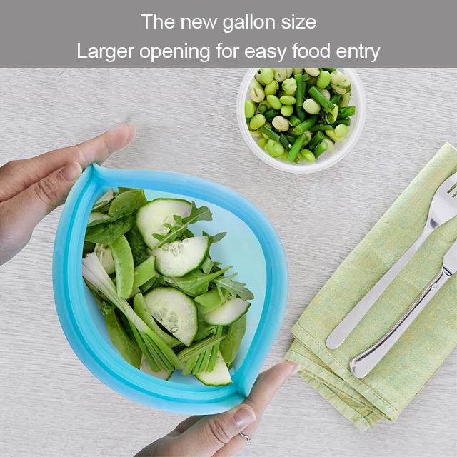 silicone food storage bags