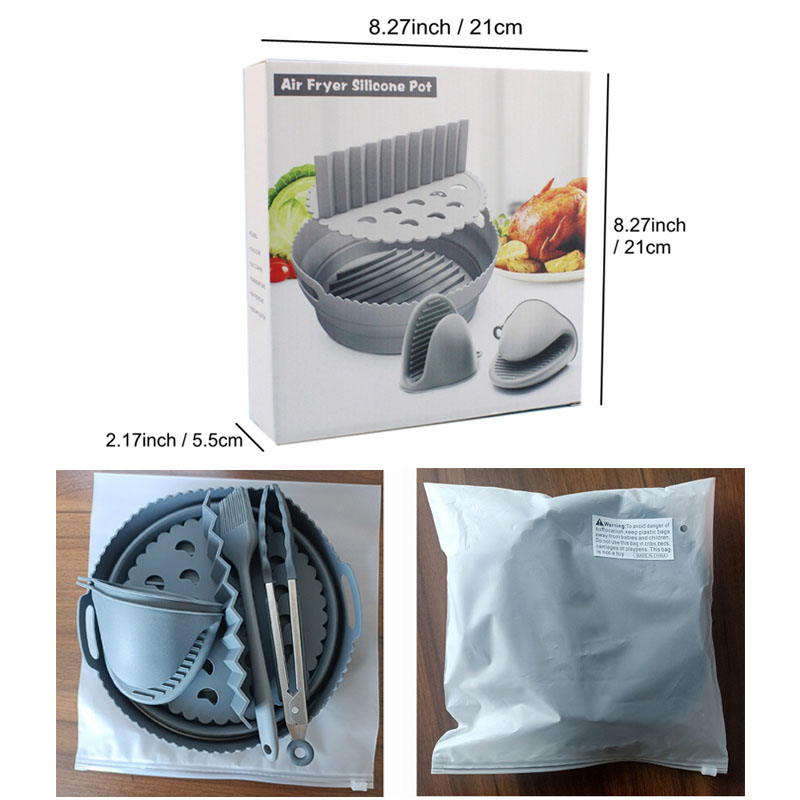 silicone air fryer accessories