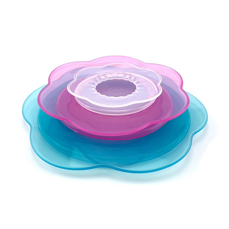 stretchable silicone lids