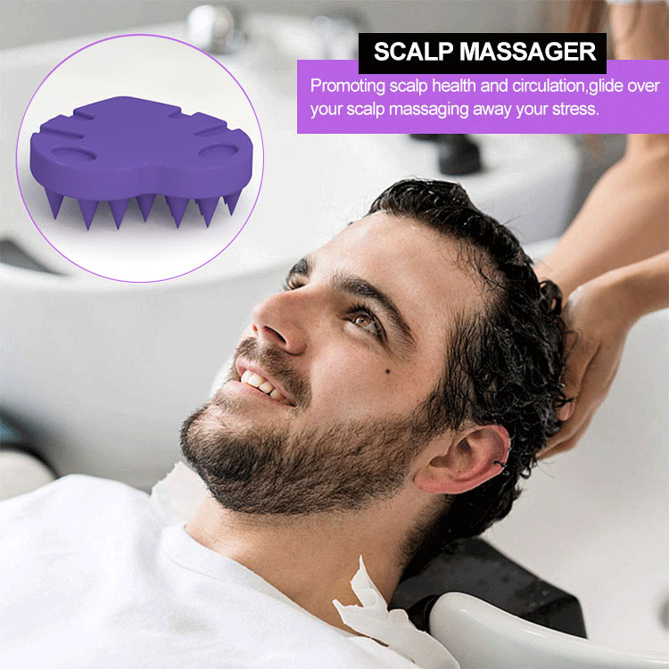 hair shampoo scrubber