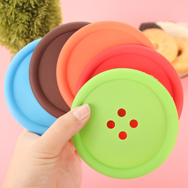 silicone drink coasters