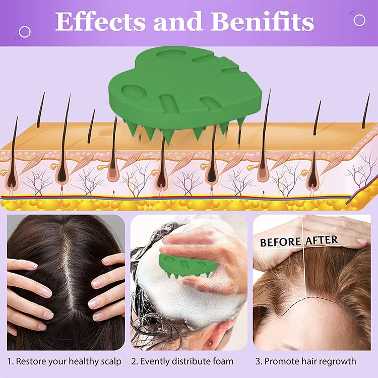 hair shampoo scrubber