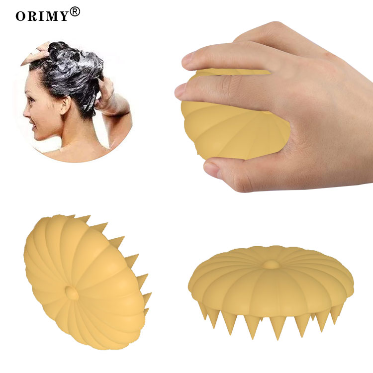 silicone hair scrubber