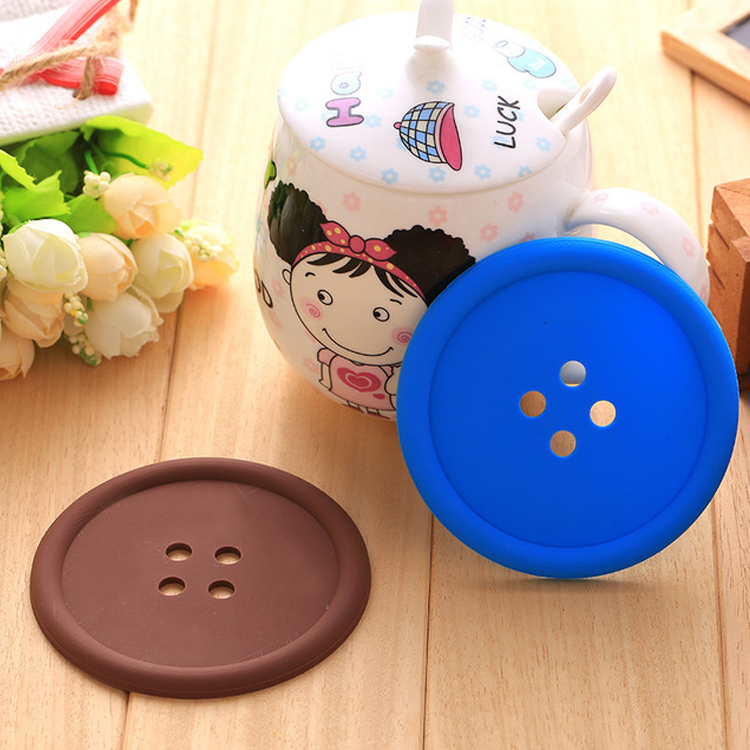 silicone drink coasters
