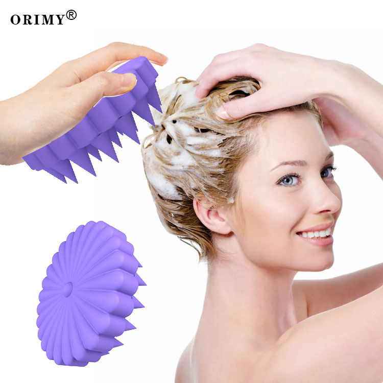 silicone scalp scrubber