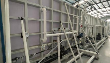 Durable insulating glass production machine