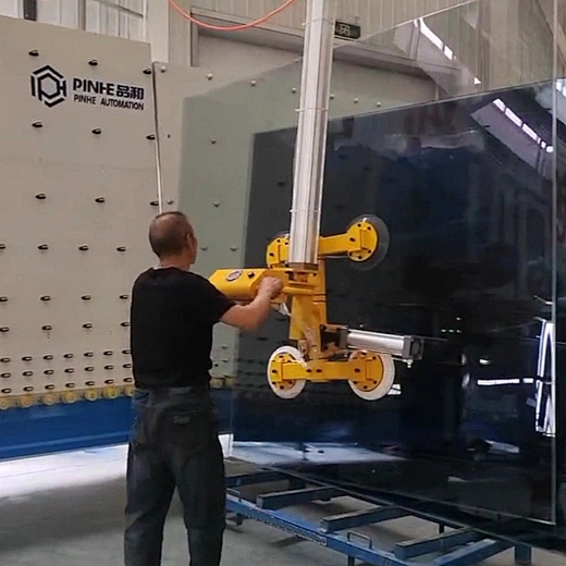 glass loading machine manual 400kg for insulating glass