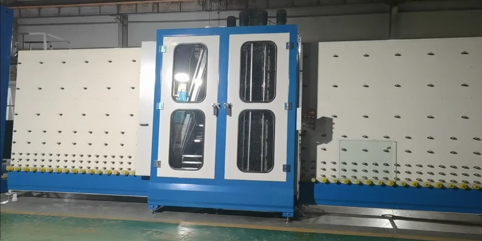 vertical glass washing machine for insulating glass