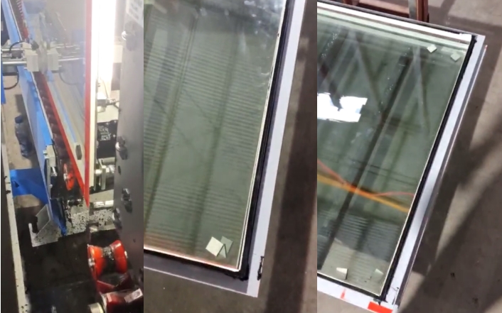 automatic insulating glass cnc sealing machine