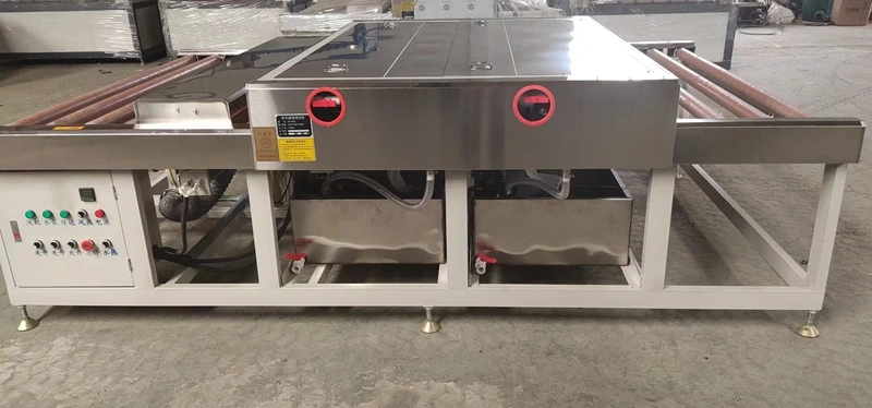 horizontal glass washing machine