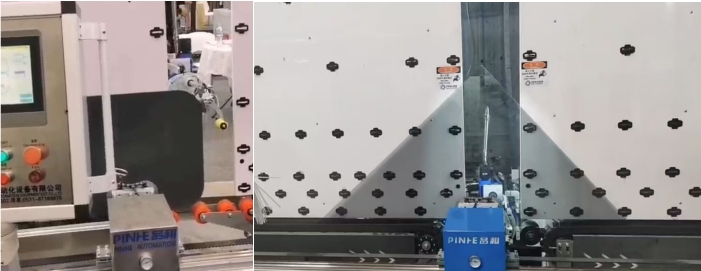 automatic insulating glass cnc sealing machine
